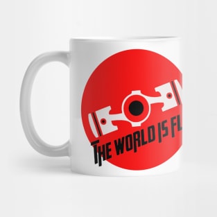 the world is flat Mug